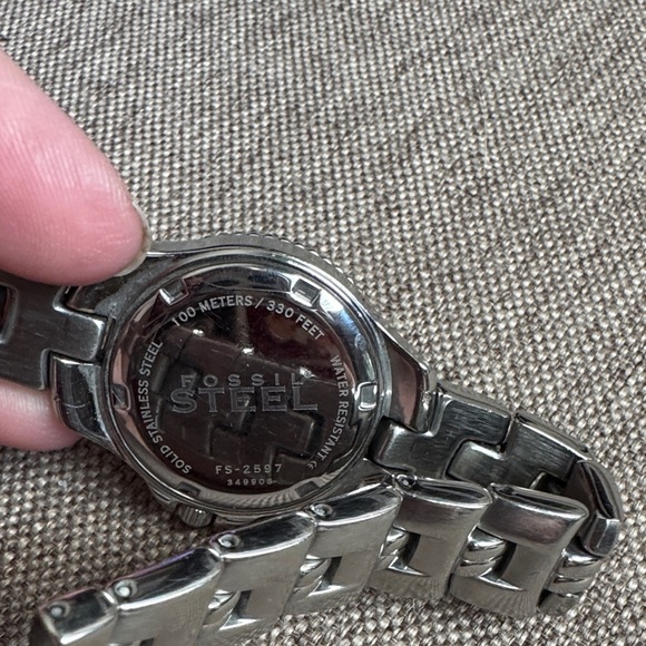 Fossil Stainless Steel Women's Watch with White Dial - Picture 5 of 5